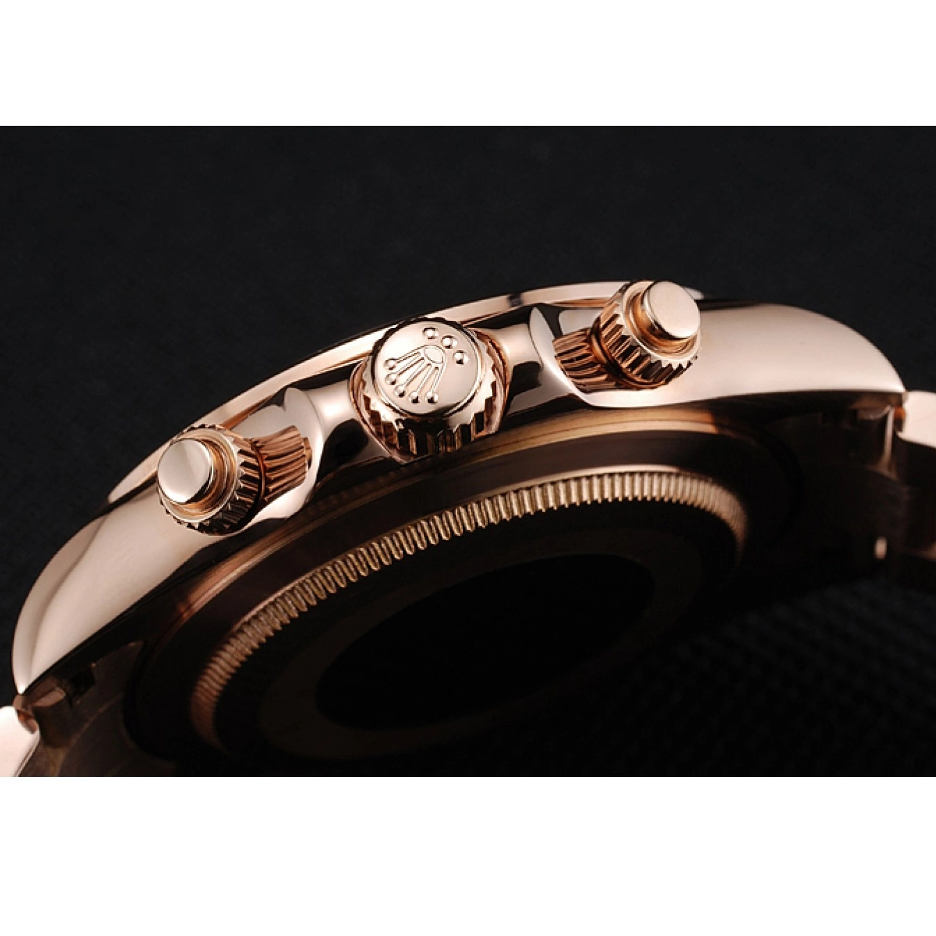 Aaa replica watch 1454247 And Rose Daytona Case Pink Gold Bracelet Cosmograph Dial Rolex 0727